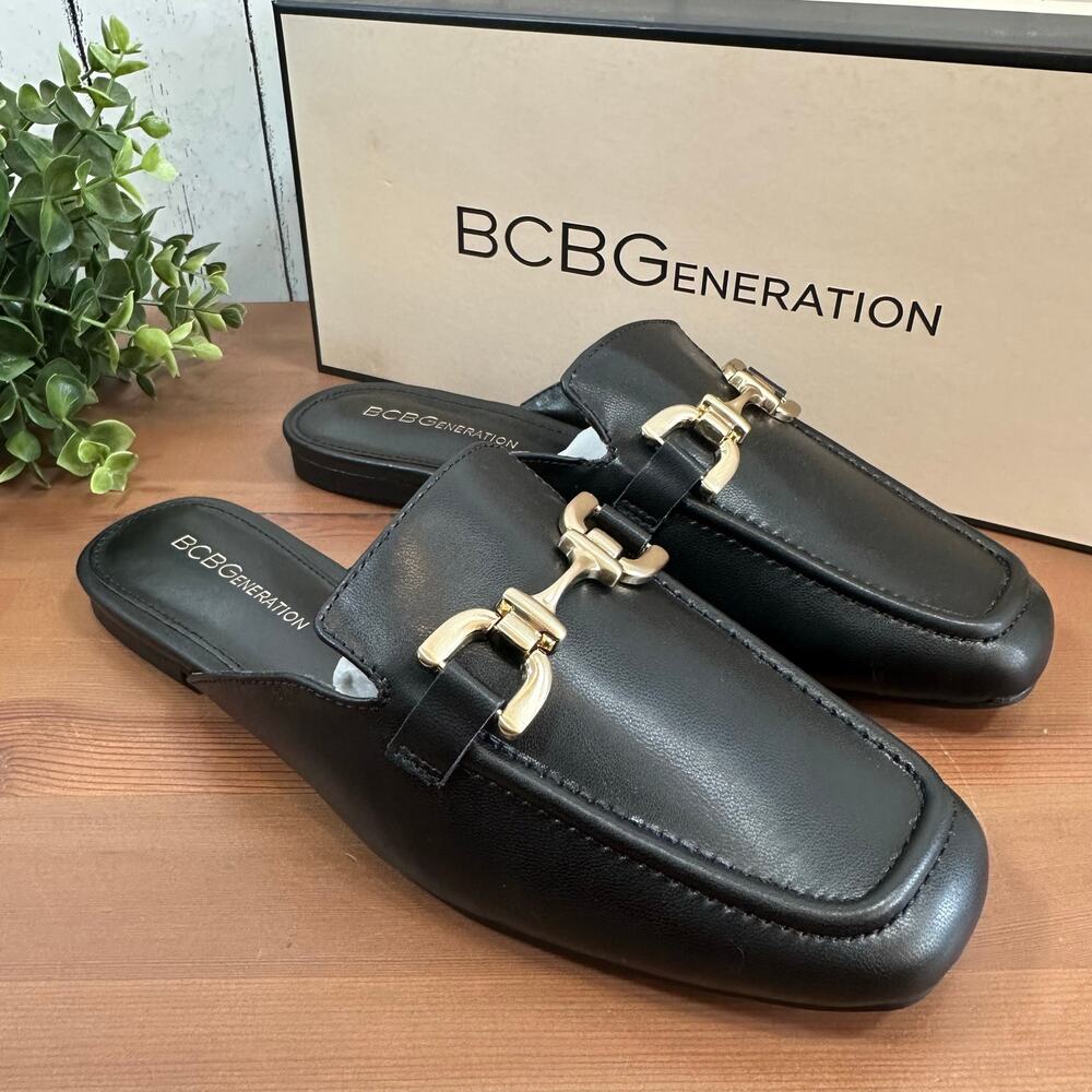 BCBGeneration Women's Pendall Slip On‎ Mules Size 5.5